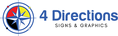 4 Directions Signs Logo