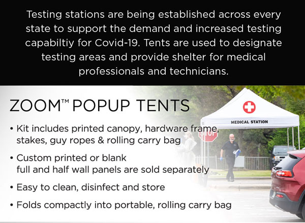 COVID-19 tents