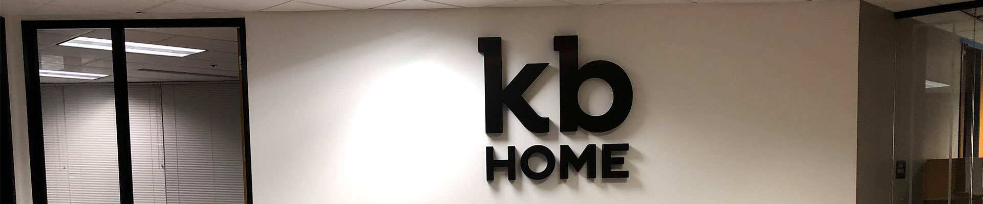 Kb Home office signs in Sacramento, CA